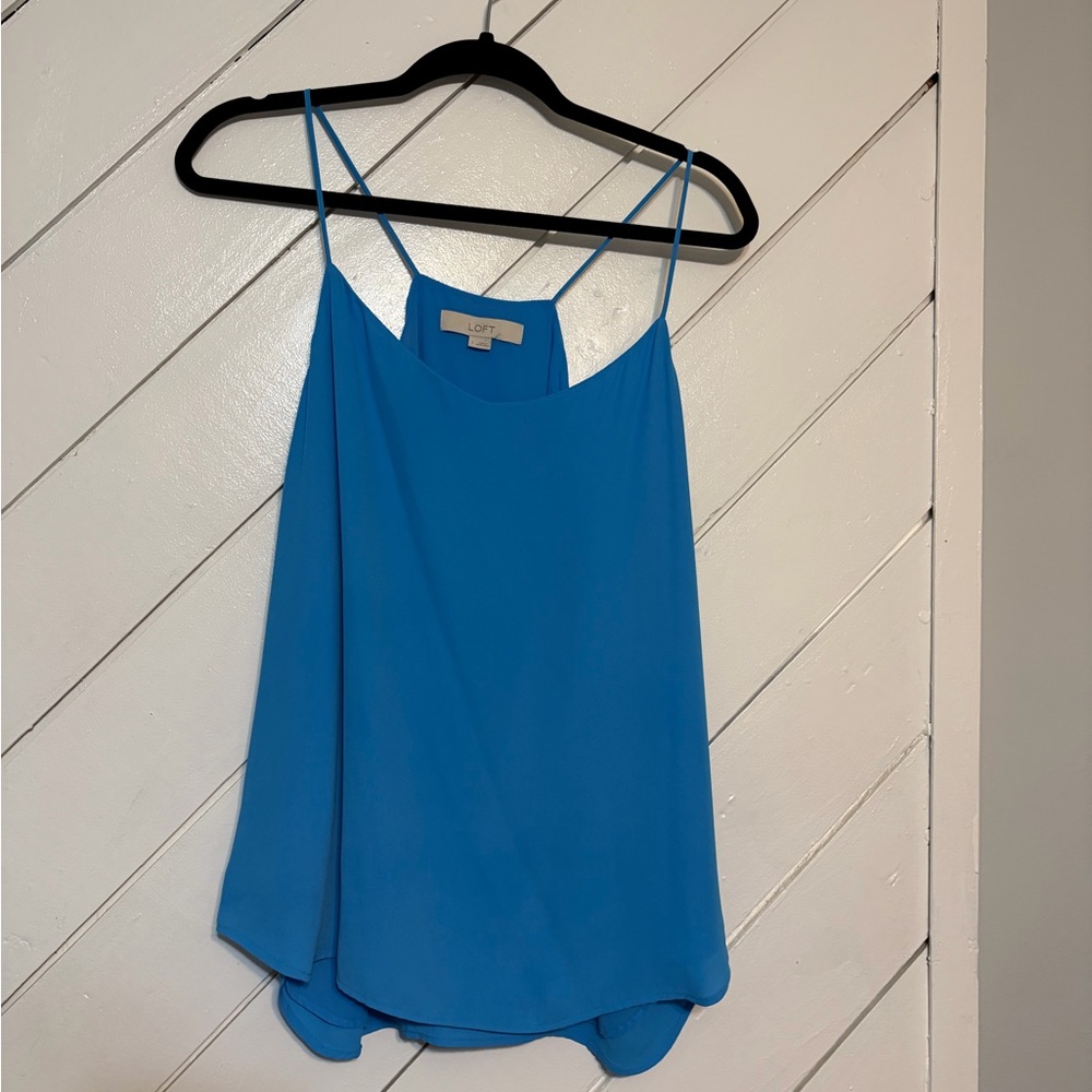 LOFT Women's Vibrant Blue Camisole